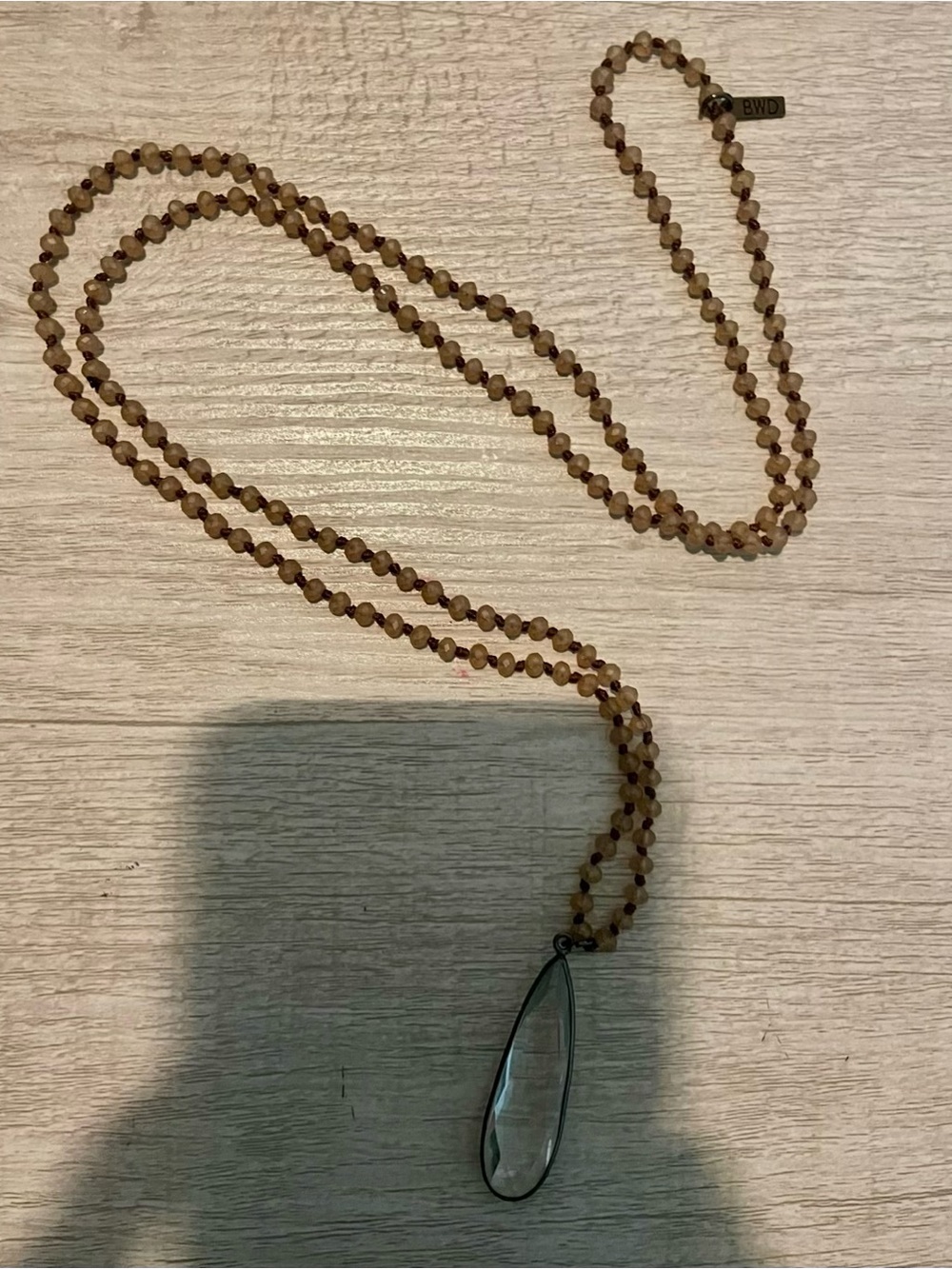 Smoky Quartz Beaded Necklace
